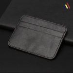New Thin PU Leather Mini Wallet Slim Bank Credit Card Holder 5 Card Slots Men's Business Small ID Case for Man Purse Cardholder