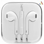 Handsfree Earphone With Mic - White - Compatible With Iphone