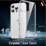 Clear Case for iPhone 16 Pro Max Series - Slim, Shockproof, Scratch-Resistant, Anti-Yellowing, Crystal Transparent