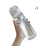 Water Bottle Transparent 800ml  – BPA-Free, Leak-Proof, and Lightweight Design for Everyday Use