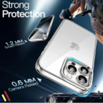 Clear Case for iPhone 16 Pro Series - Slim, Shockproof, Scratch-Resistant, Anti-Yellowing, Crystal Transparent