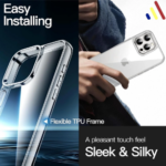 Clear Case for iPhone 16 Series - Slim, Shockproof, Scratch-Resistant, Anti-Yellowing, Crystal Transparent