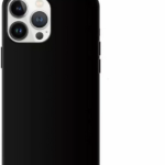 IPhone 12 Pro Max Case Black Matte Silicone Cover